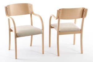 Ein ansprechedes Stuhlkonzept aus Holz